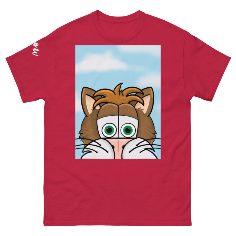 Cartoon cat face Unisex classic tee - Image 13