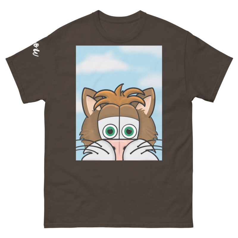 Cartoon cat face Unisex classic tee - Image 11