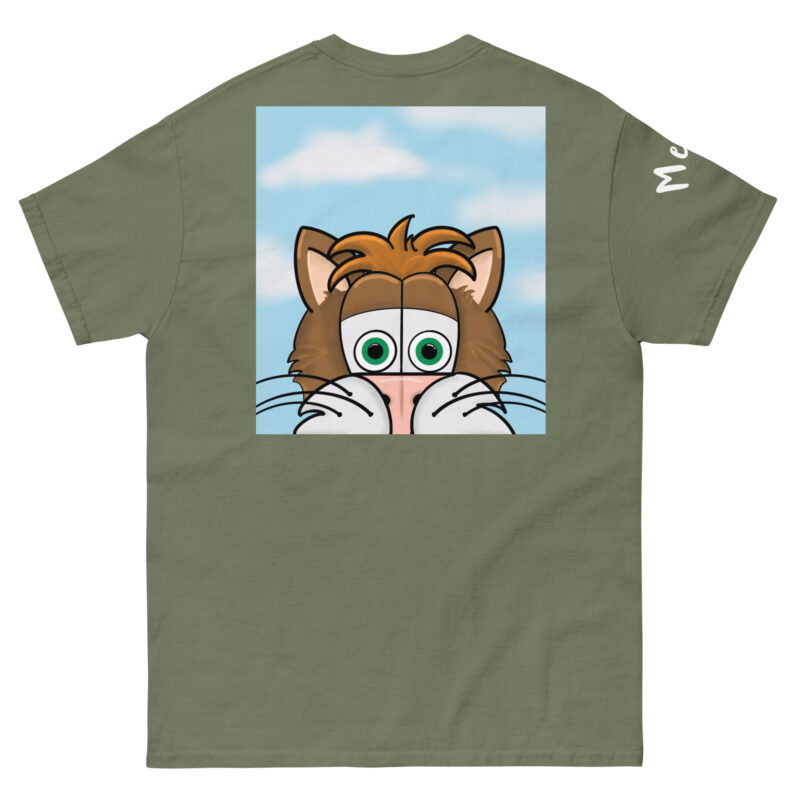 Cartoon cat face Unisex classic tee - Image 18