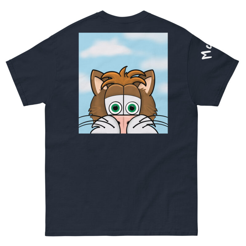 Cartoon cat face Unisex classic tee - Image 8