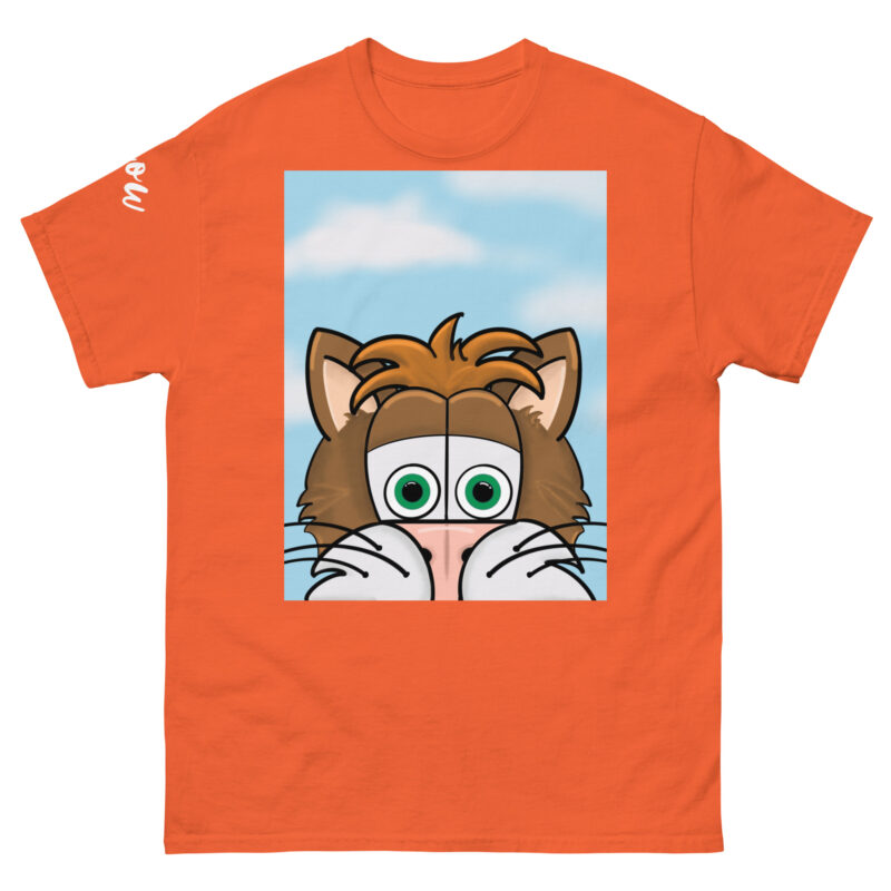 Cartoon cat face Unisex classic tee - Image 19