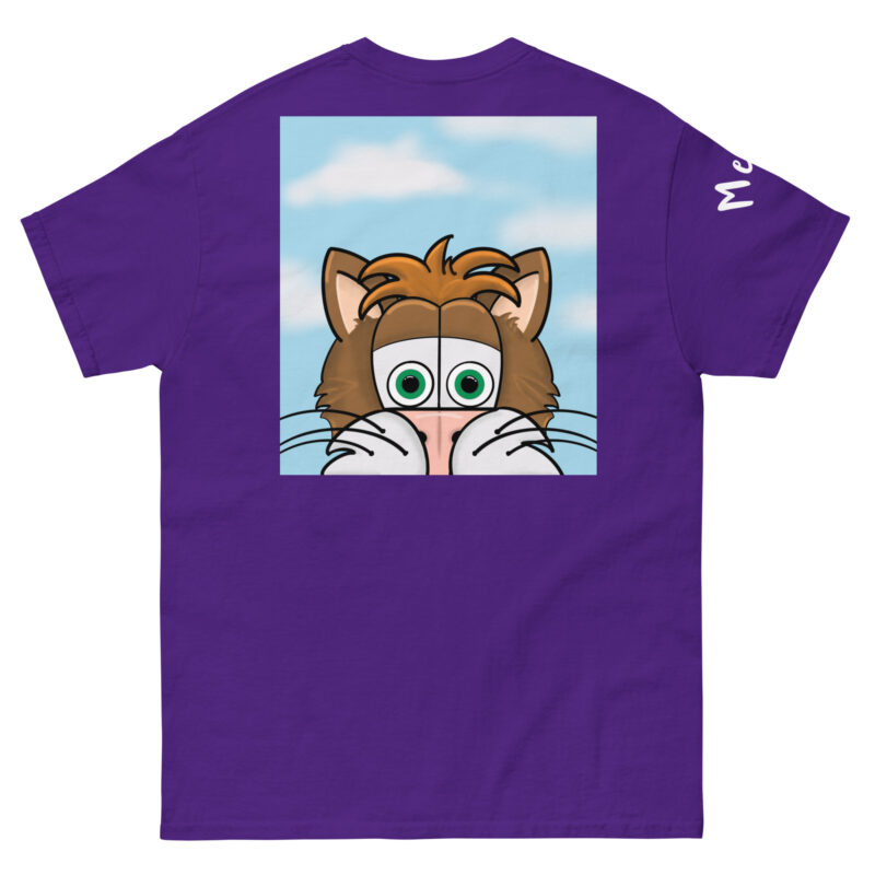 Cartoon cat face Unisex classic tee - Image 10