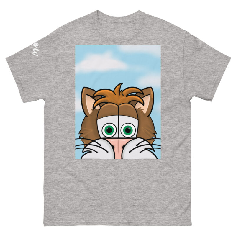 Cartoon cat face Unisex classic tee - Image 29