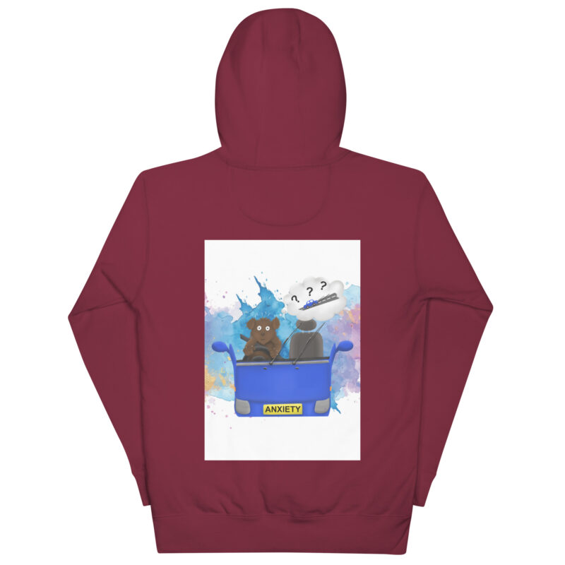 Driving Anxiety unisex Hoodie - Image 5
