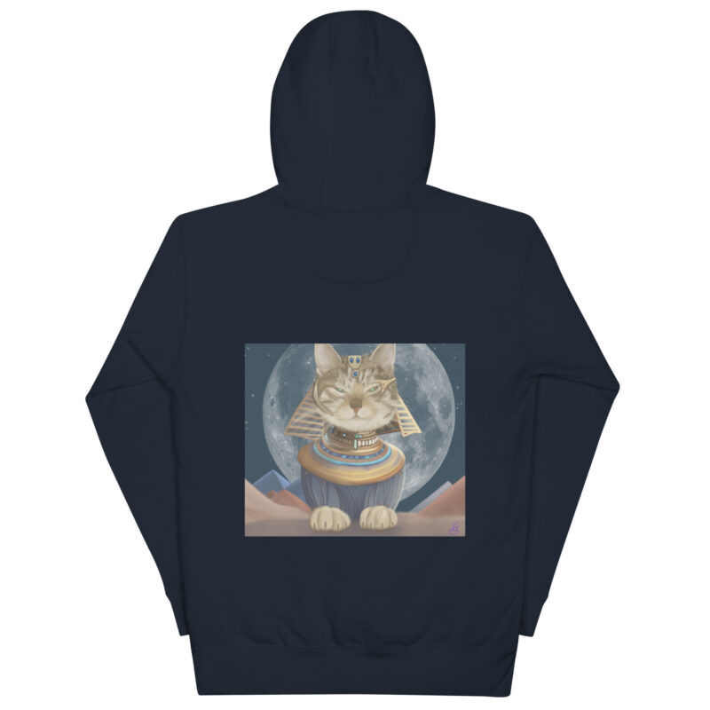 Egyptian Cat Unisex Hoodie - Image 3