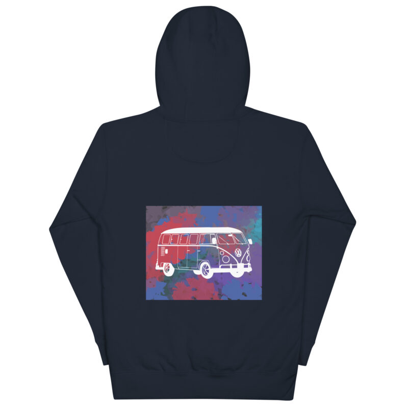 Camper van 5 Unisex Hoodie - Image 3