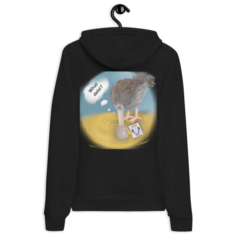Head in sand Unisex hoodie - Image 2