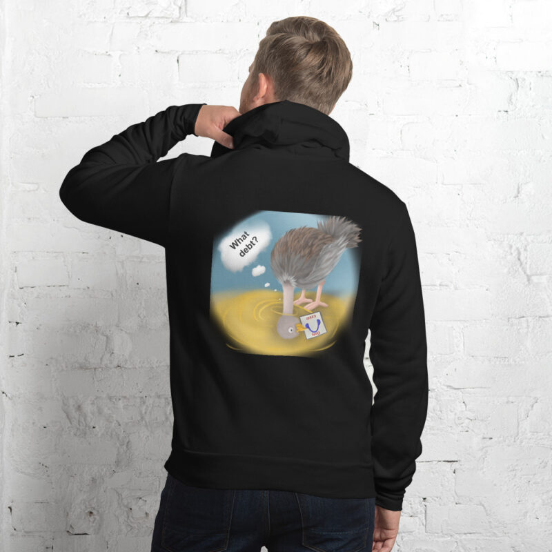 Head in sand Unisex hoodie - Image 4
