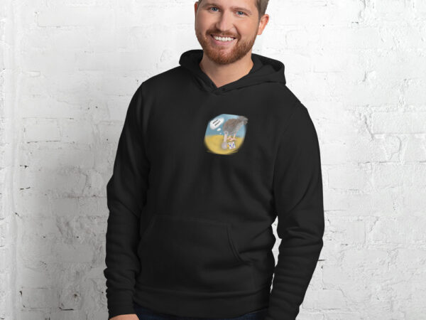 Head in sand Unisex hoodie