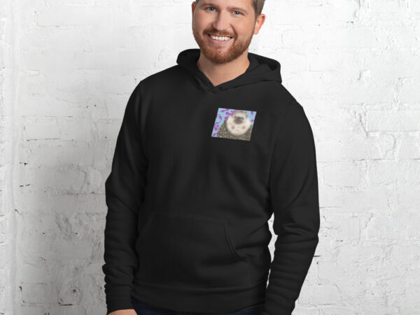 Hedgehog belly Unisex hoodie