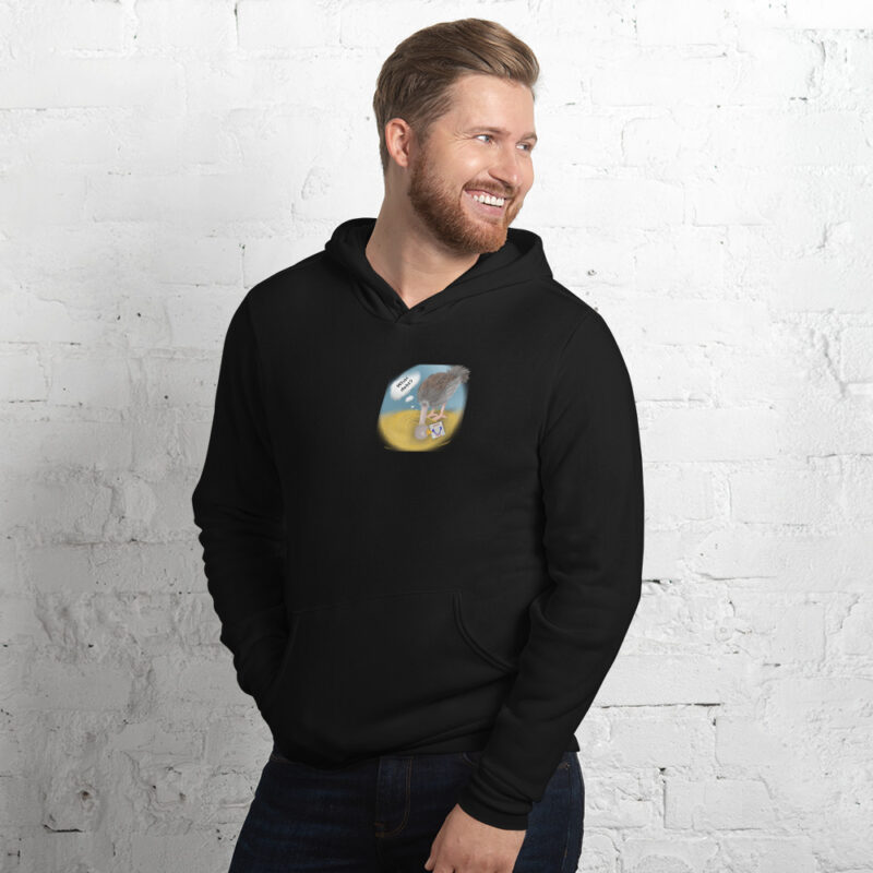 Head in sand Unisex hoodie - Image 5
