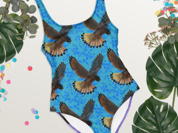 Peregrine falcon One-Piece Swimsuit
