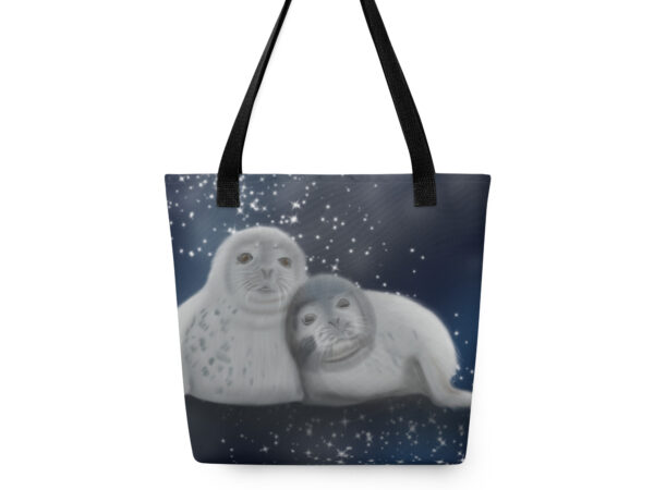 Seals in stars Tote bag