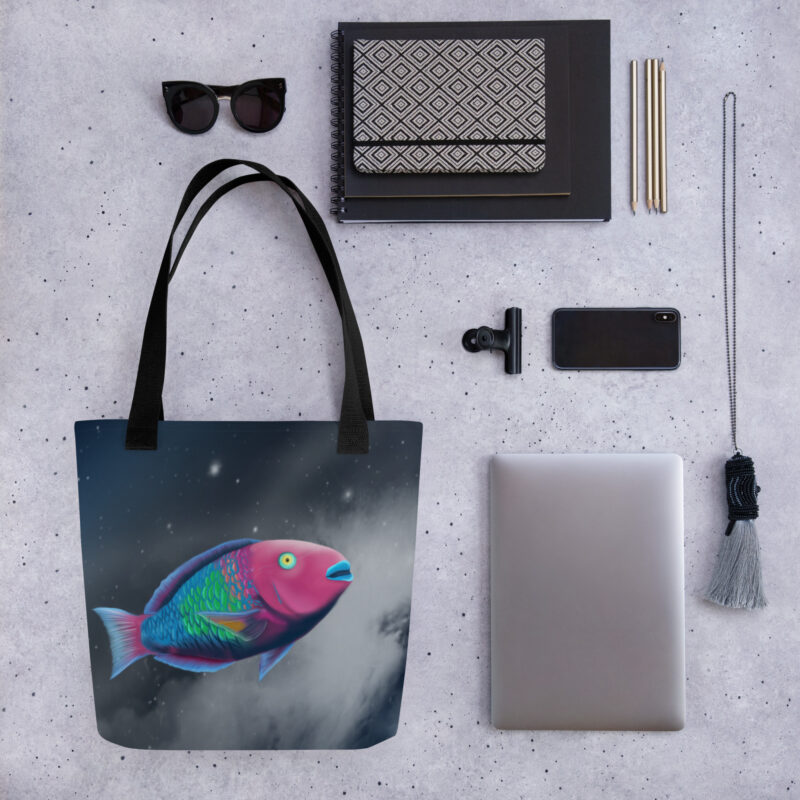 Parrot fish Tote bag - Image 2
