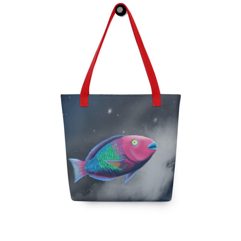 Parrot fish Tote bag - Image 5