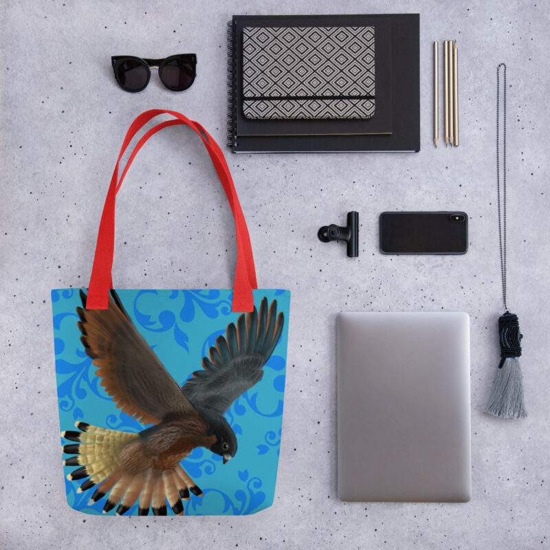 Peregrine falcon Tote bag - Image 3