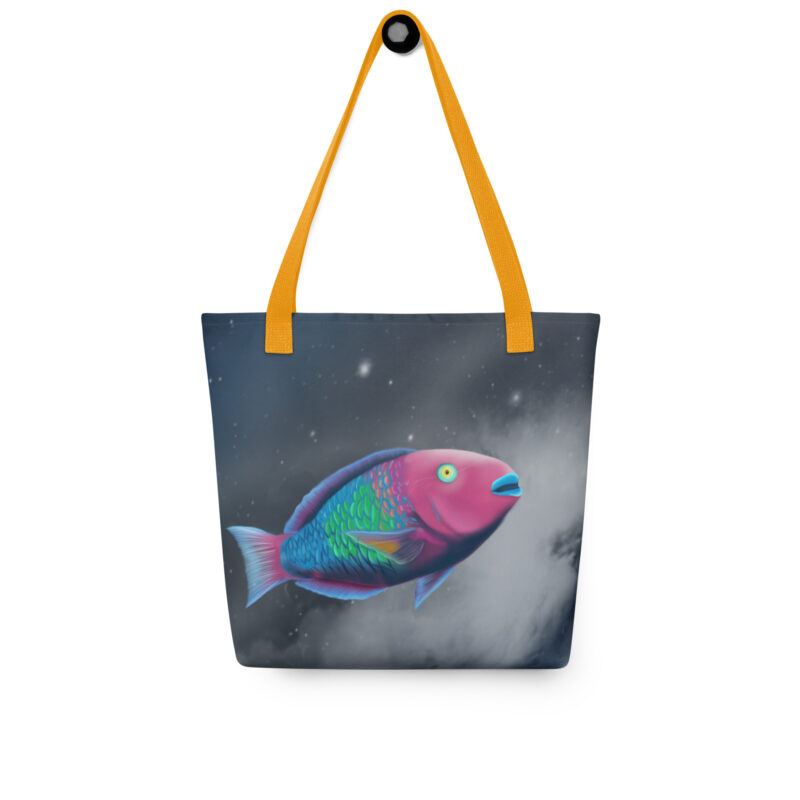 Parrot fish Tote bag - Image 6