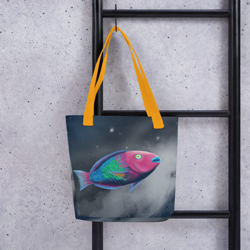 Parrot fish Tote bag - Image 4