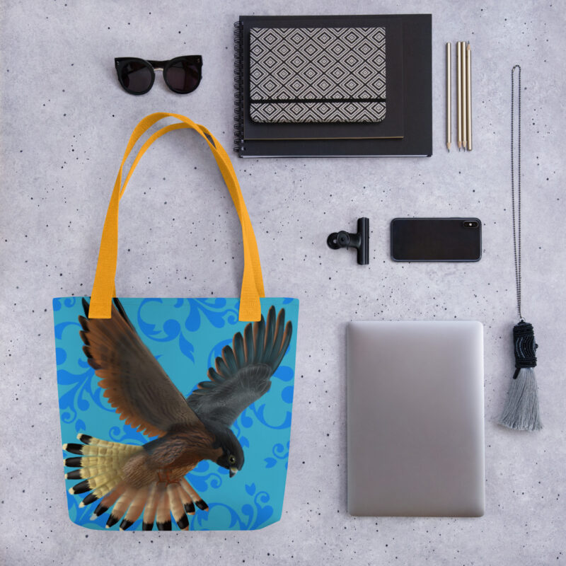 Peregrine falcon Tote bag - Image 4