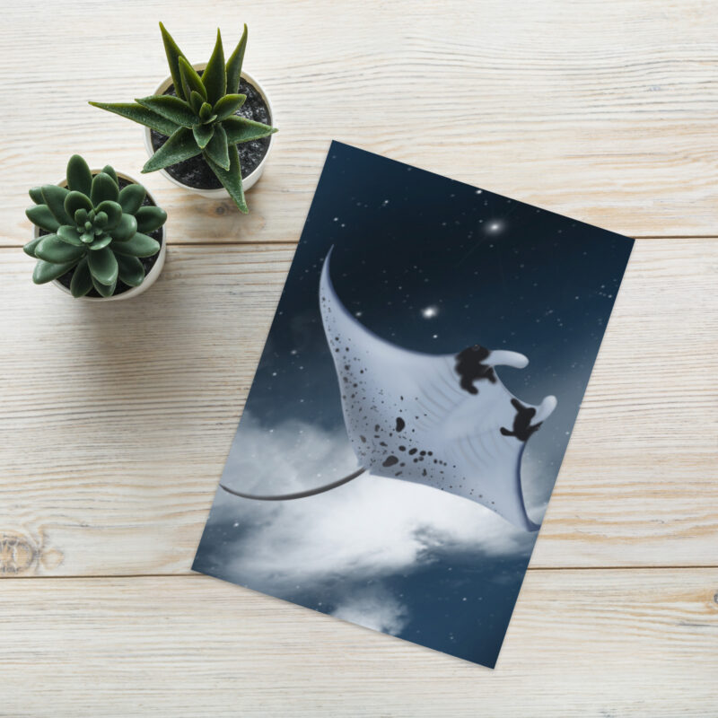 Stingray Greeting card