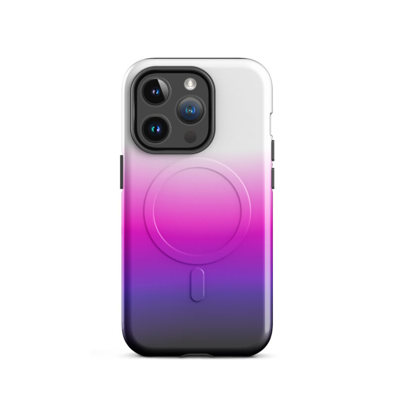 Pink abstract 2 MagSafe® tough case for iPhone® - Image 4