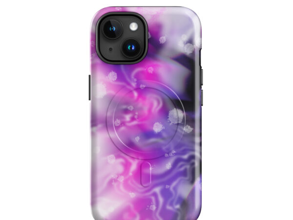 Pink abstract 3 MagSafe® tough case for iPhone®