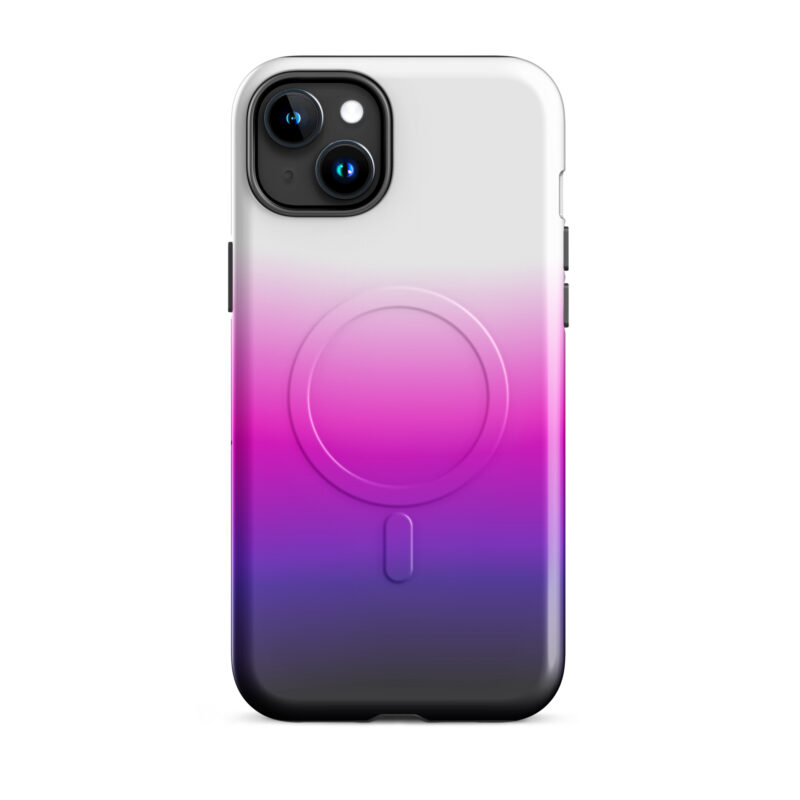 Pink abstract 2 MagSafe® tough case for iPhone® - Image 6
