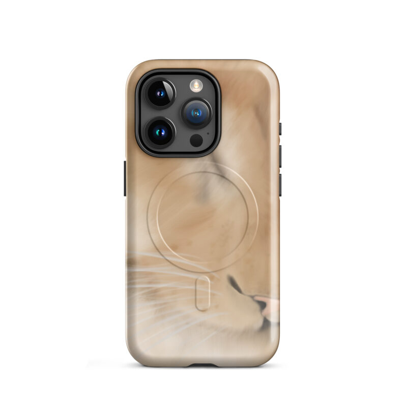 Lioness Sleeping MagSafe® tough case for iPhone® - Image 7