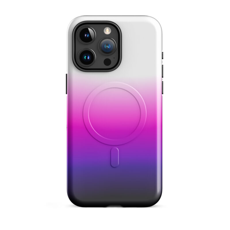 Pink abstract 2 MagSafe® tough case for iPhone® - Image 8