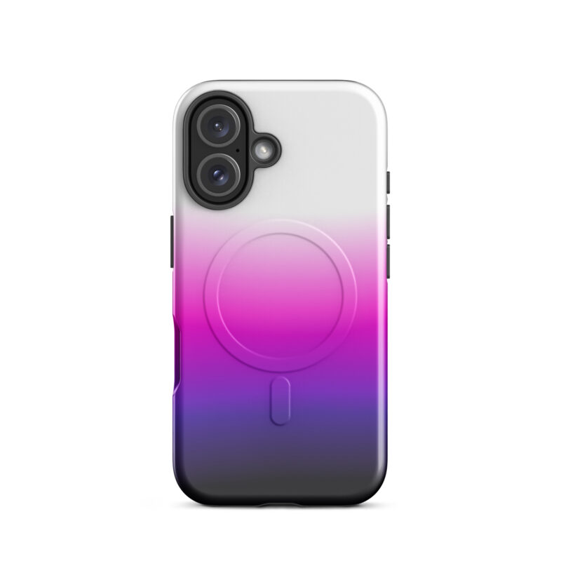 Pink abstract 2 MagSafe® tough case for iPhone® - Image 9