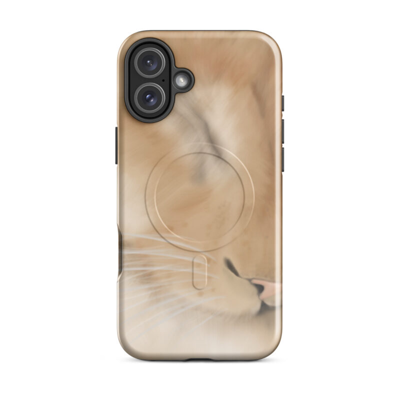Lioness Sleeping MagSafe® tough case for iPhone® - Image 10
