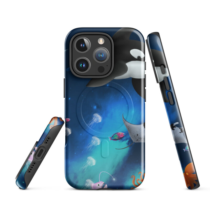 Ocean within the stars MagSafe® tough case for iPhone® - Image 11