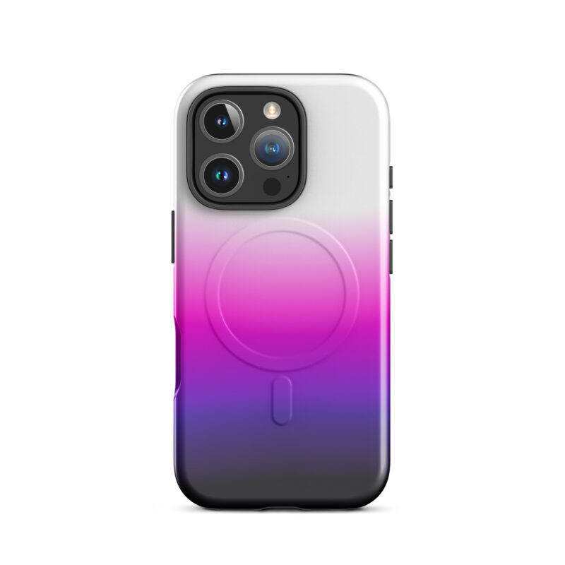 Pink abstract 2 MagSafe® tough case for iPhone® - Image 11