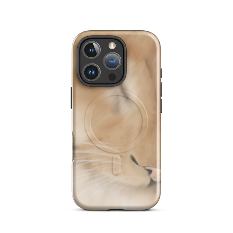 Lioness Sleeping MagSafe® tough case for iPhone® - Image 11