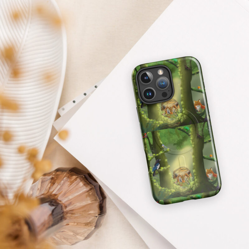 Forest Creatures MagSafe® tough case for iPhone® - Image 12
