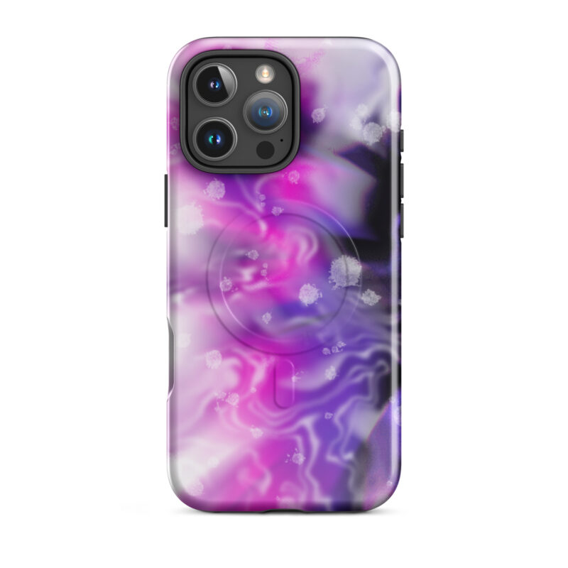 Pink abstract 3 MagSafe® tough case for iPhone® - Image 12