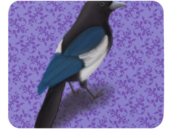 Magpie Mouse pad