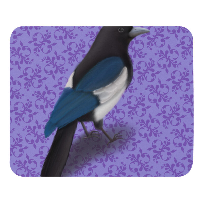 Magpie Mouse pad