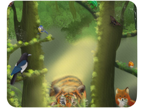 Forest Creatures Mouse pad