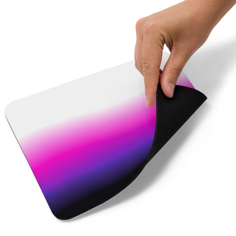 Pink abstract 2 Mouse pad - Image 2
