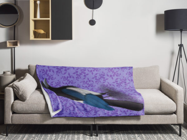 Magpie Throw Blanket