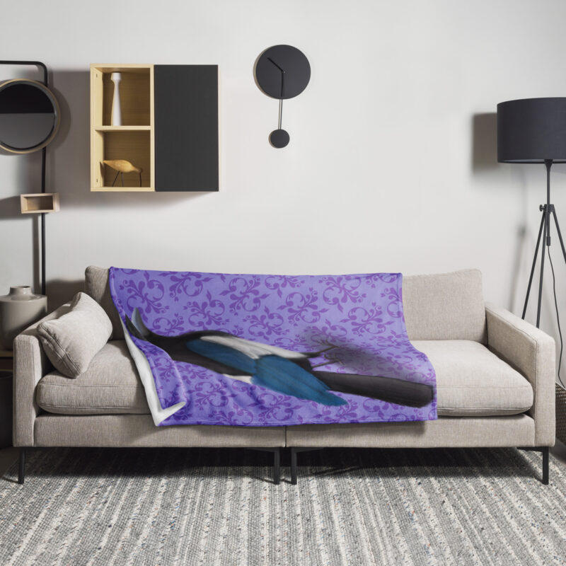 Magpie Throw Blanket