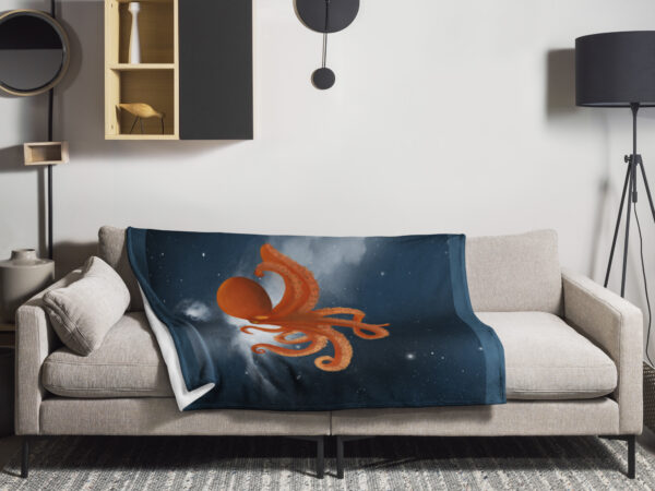 Octopus Throw Blanket