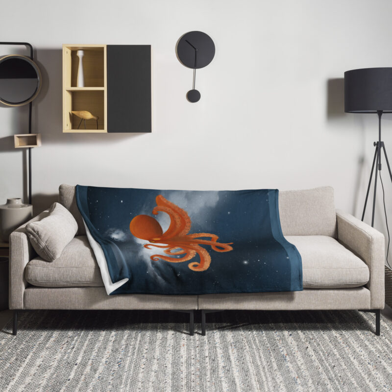 Octopus Throw Blanket