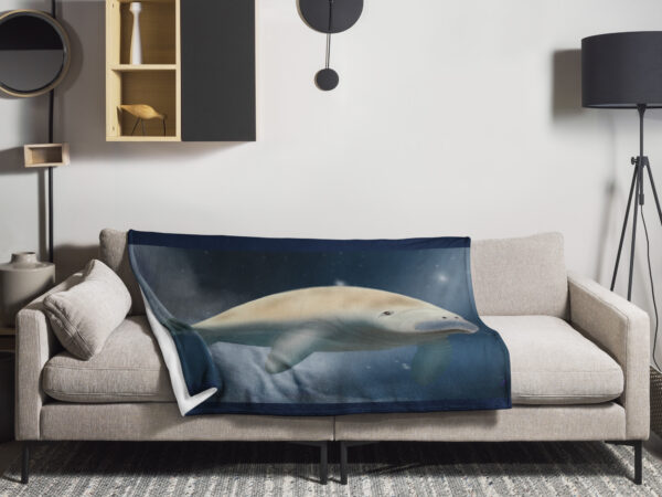 Manatee Throw Blanket
