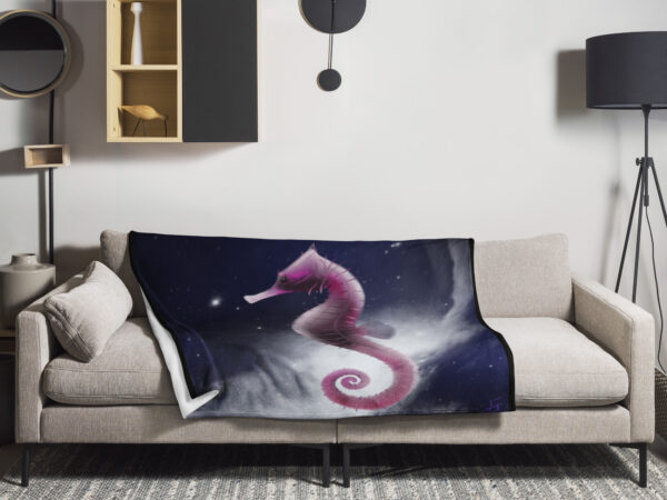 Seahorse Throw Blanket