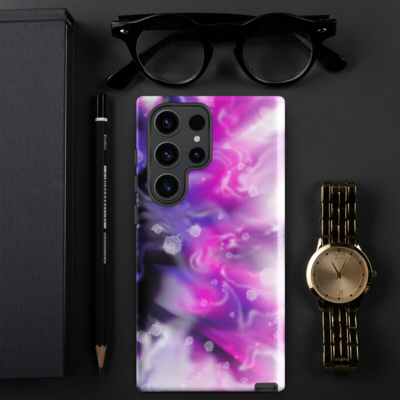 Pink abstract 3 Tough case for Samsung® - Image 18