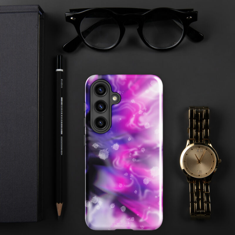 Pink abstract 3 Tough case for Samsung® - Image 19
