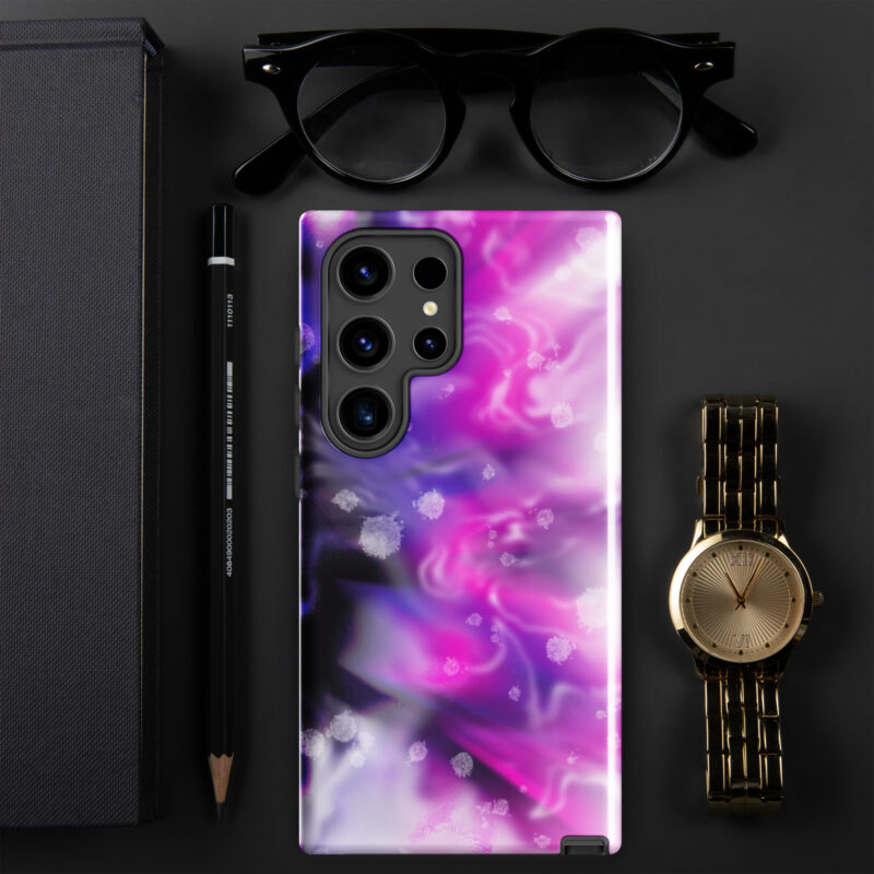 Pink abstract 3 Tough case for Samsung®