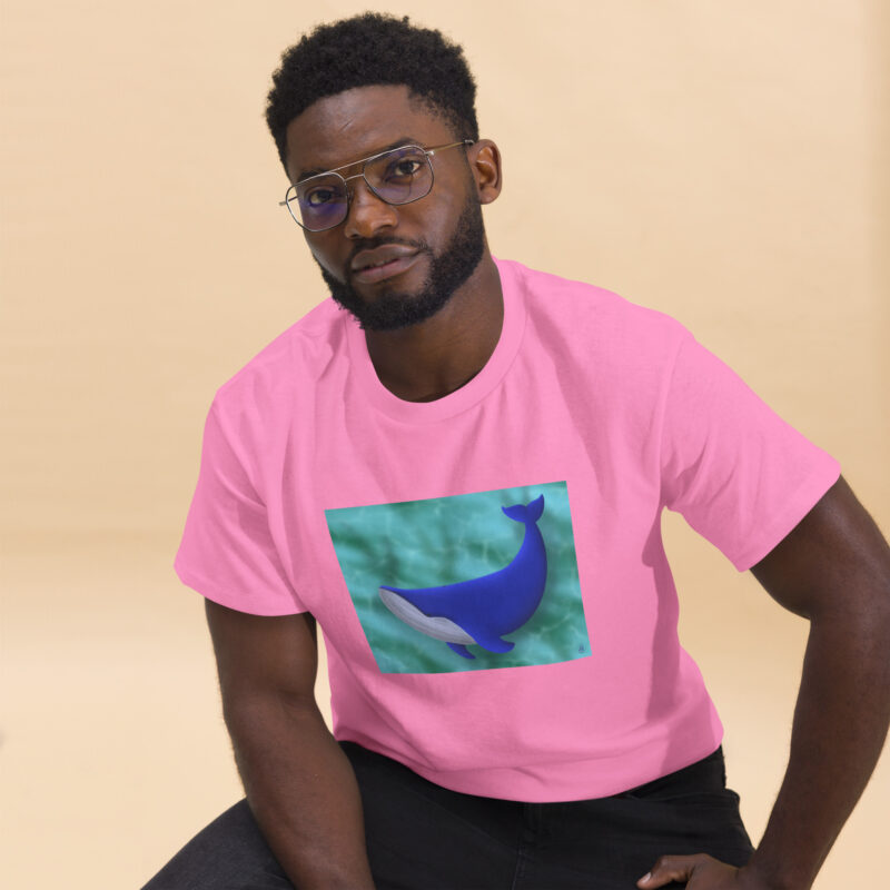 Blue Whale Unisex classic tee - Image 20